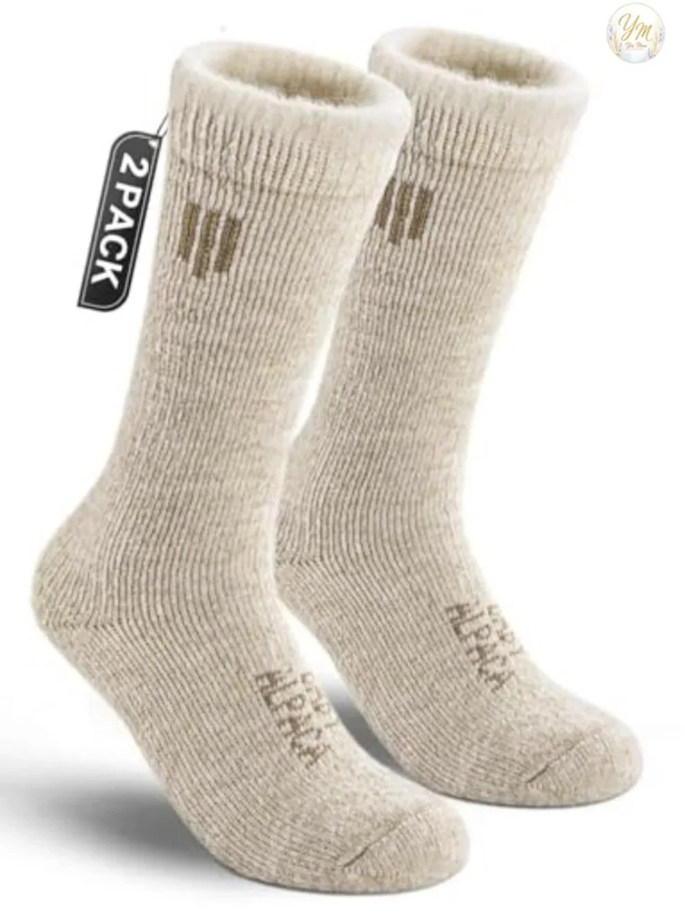 Alpaca Wool Heavyweight Thermal Boot Socks Hunting Hiking Working Thick